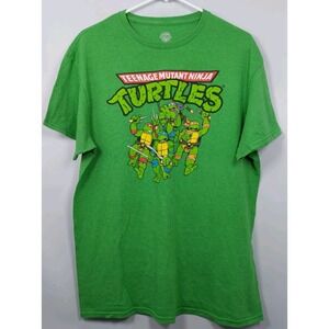 Teenage Mutant Ninja Turtles 2015 Nickelodeon Tshirt‎ Sz L Streetwear Skate